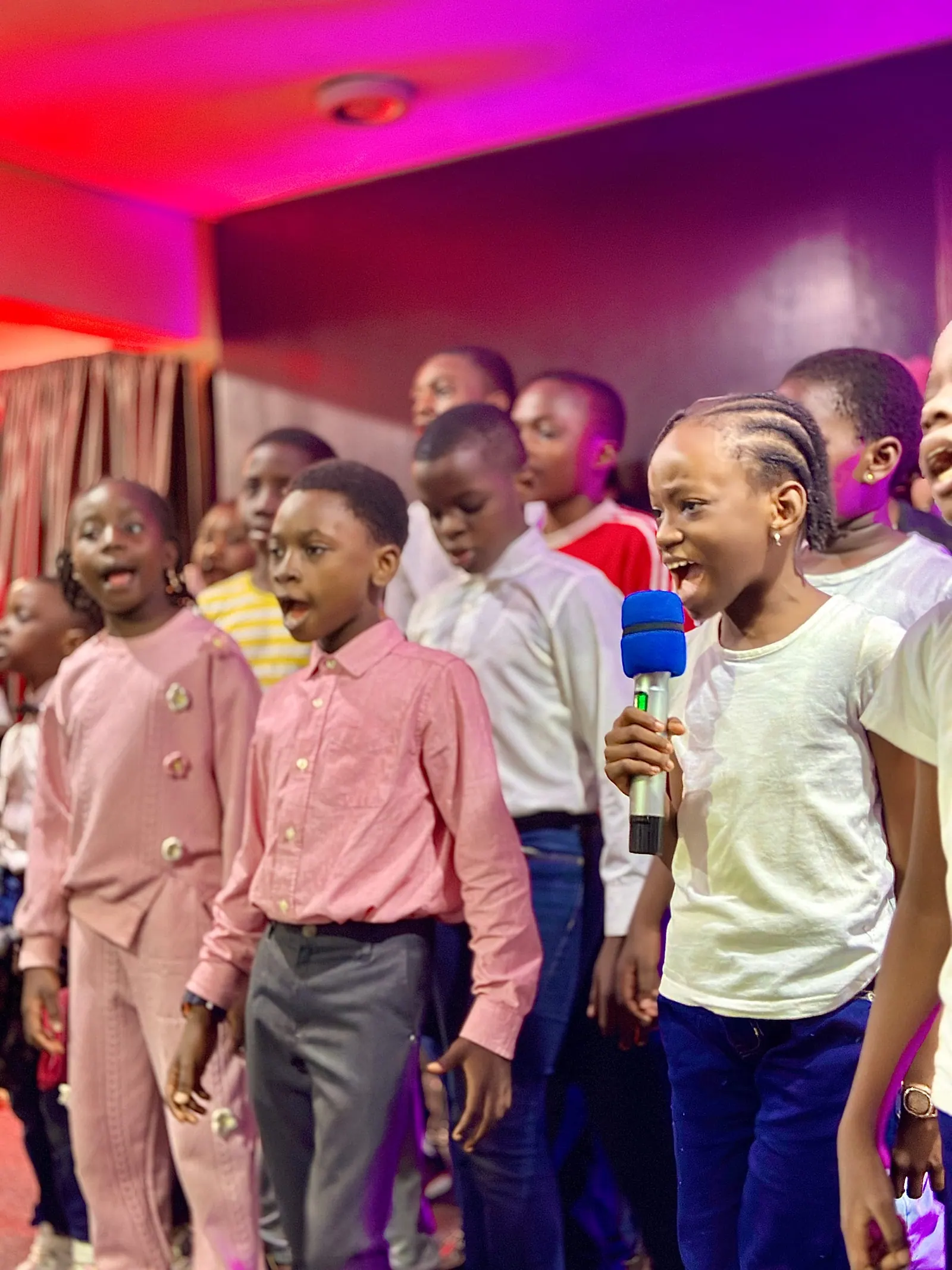 Children at service